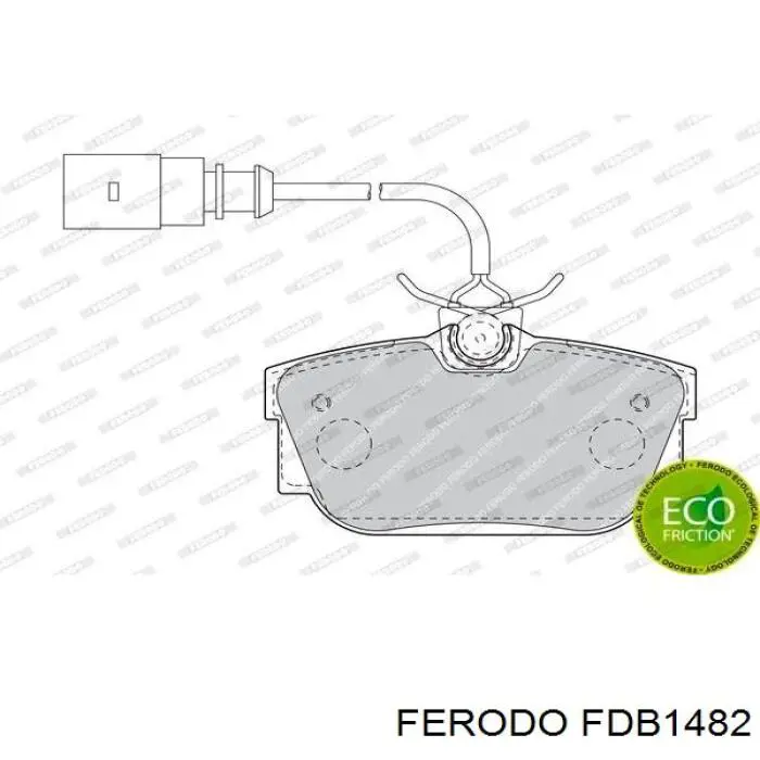 Comprar FDB1482 Ferodo Pastillas de freno traseras