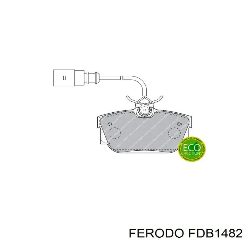 Pastillas traseras de freno Ferodo FDB1482 precio, desde 28,71 EUR