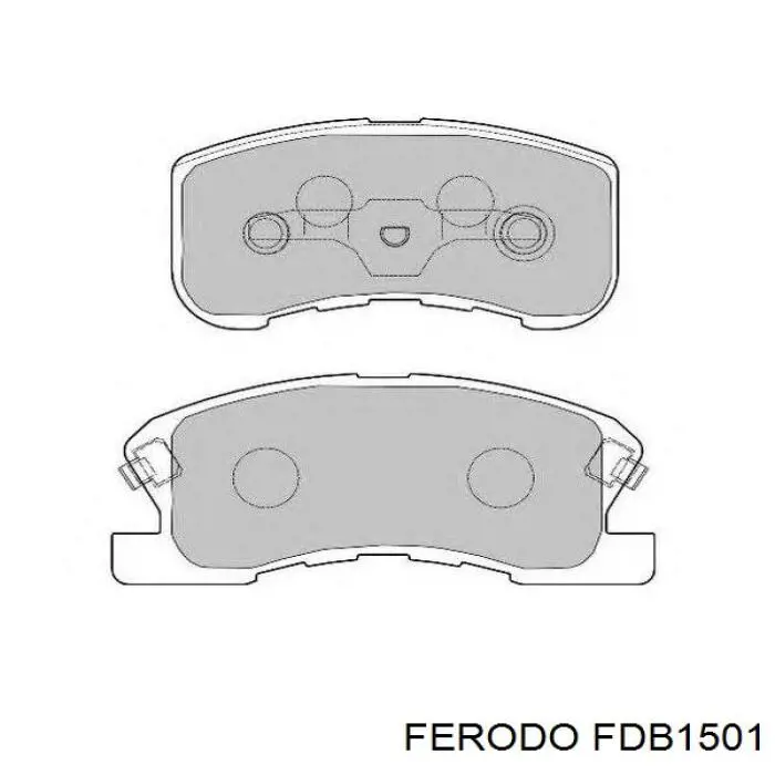 FDB1501 Ferodo pastillas de freno delanteras