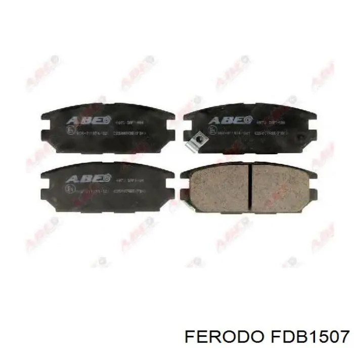 FDB1507 Ferodo pastillas de freno traseras