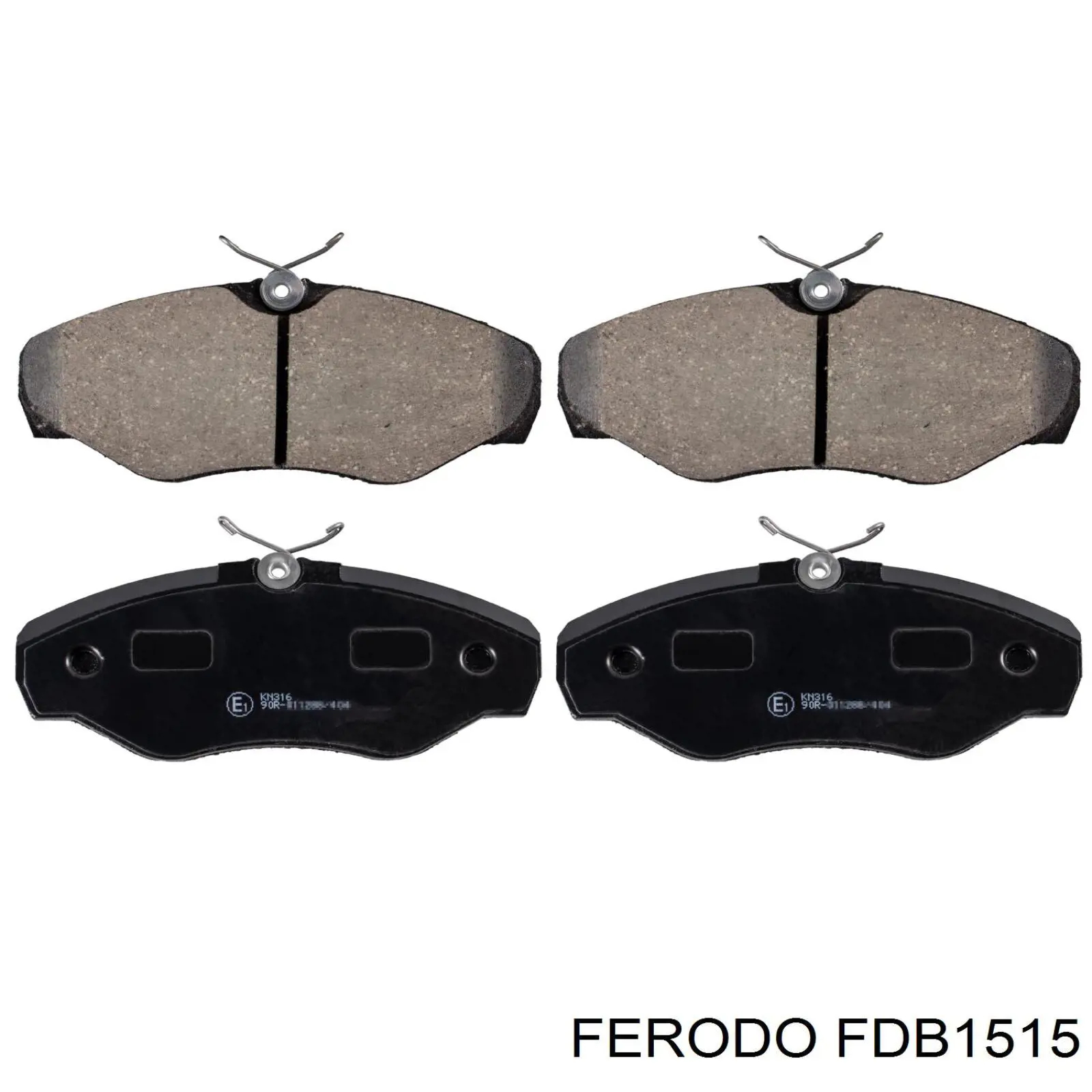 Pastillas de freno delanteras Renault Trafic 2 FL