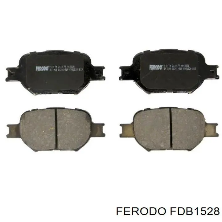 FDB1528 Ferodo pastillas de freno delanteras