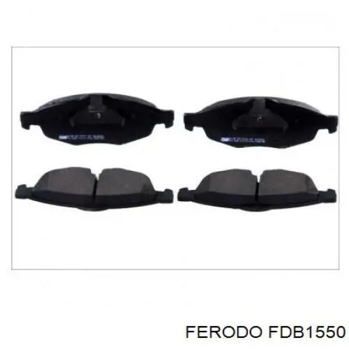 FDB1550 Ferodo pastillas de freno delanteras