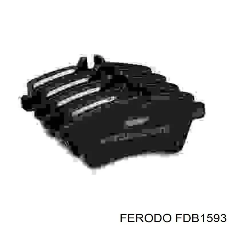 FDB1593 Ferodo pastillas de freno delanteras