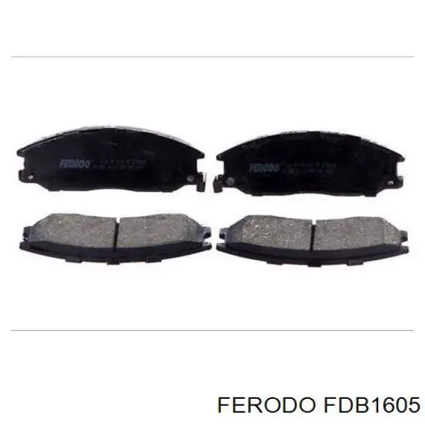 FDB1605 Ferodo pastillas de freno delanteras