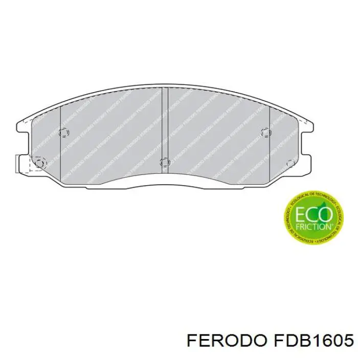 Pastillas freno delanteras Ferodo FDB1605 precio, desde 28,34 EUR