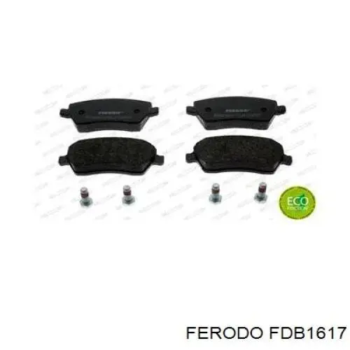 Comprar FDB1617 Ferodo Pastillas delanteras de freno