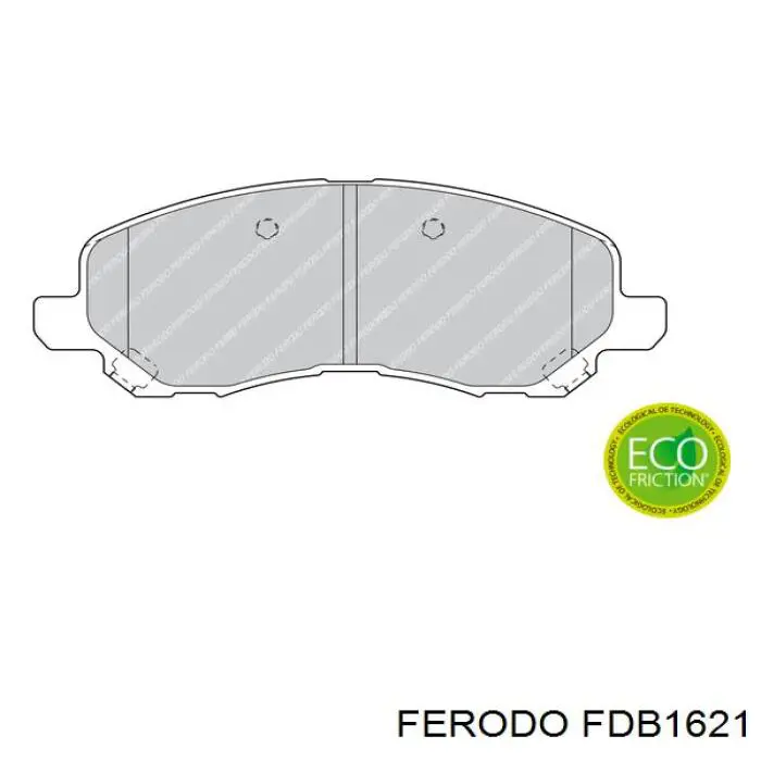 Pastillas freno delanteras Ferodo FDB1621 precio, desde 29,01 EUR