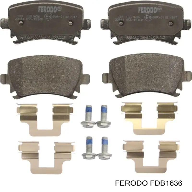 Pastillas traseras de freno Ferodo FDB1636 precio, desde 19,87 EUR