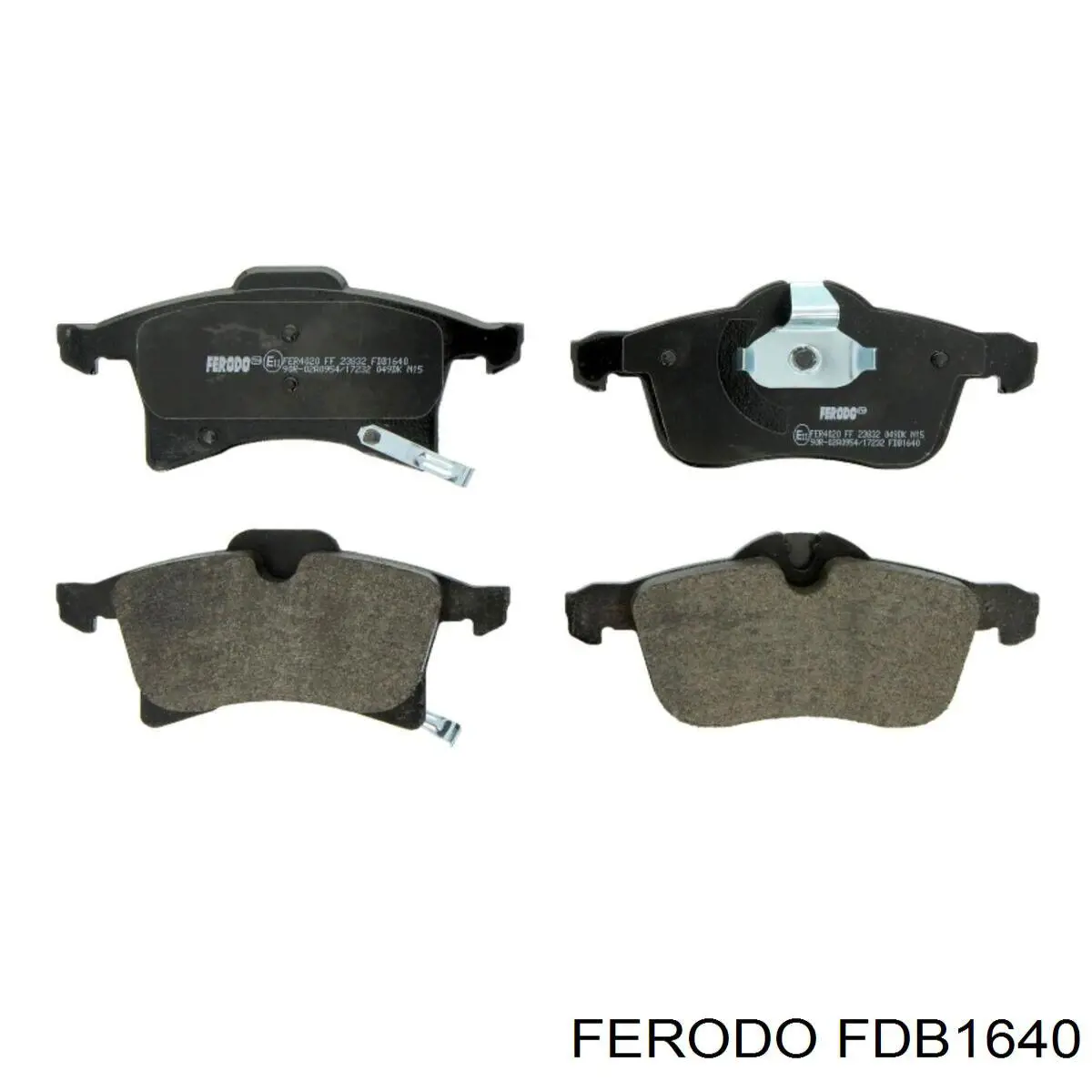 Pastillas de freno delanteras Opel Corsa X12