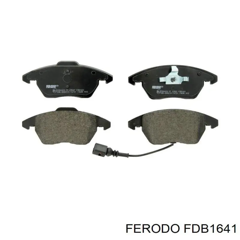 Pastillas de freno delanteras Seat Leon 2 1P1