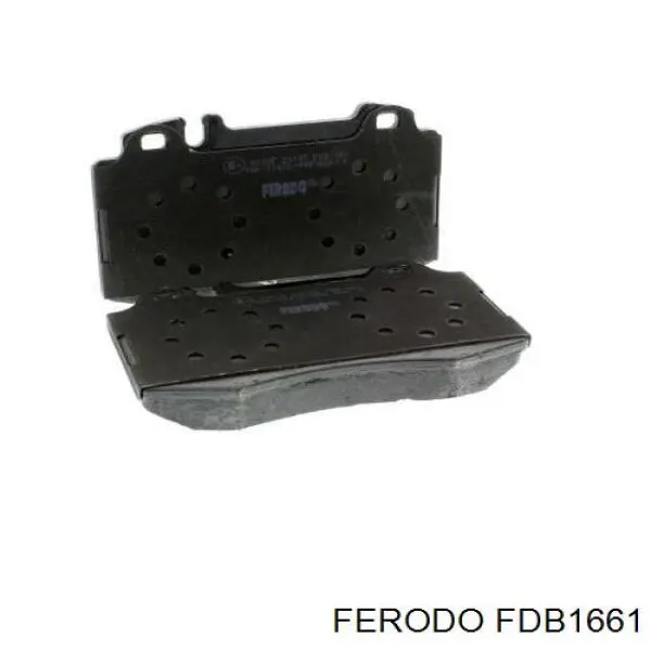 FDB1661 Ferodo Pastillas delanteras