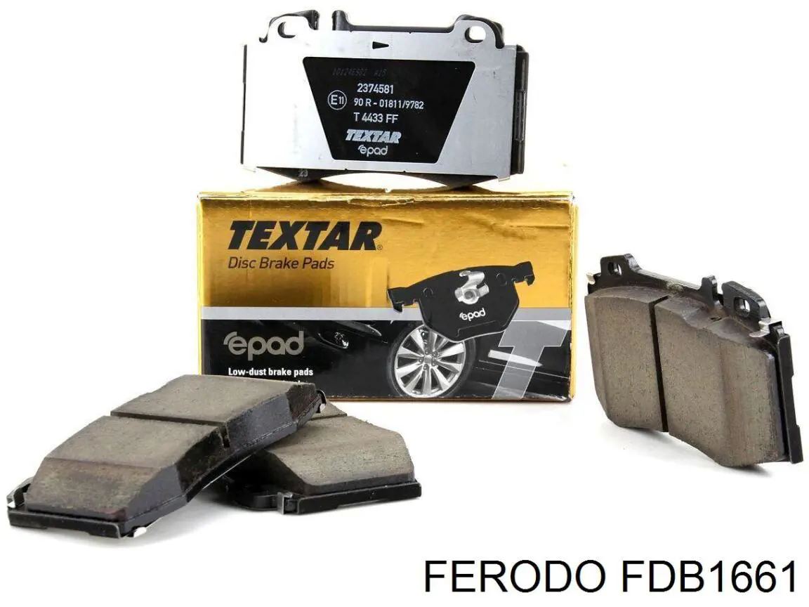 Pastillas freno delanteras Ferodo FDB1661 precio, desde 41,97 EUR