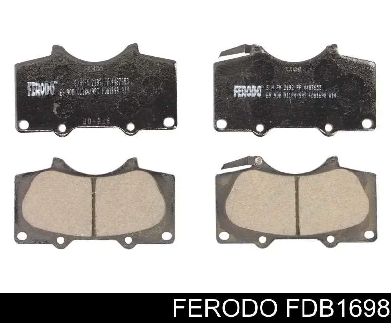 Comprar FDB1698 Ferodo Pastillas delanteras de freno