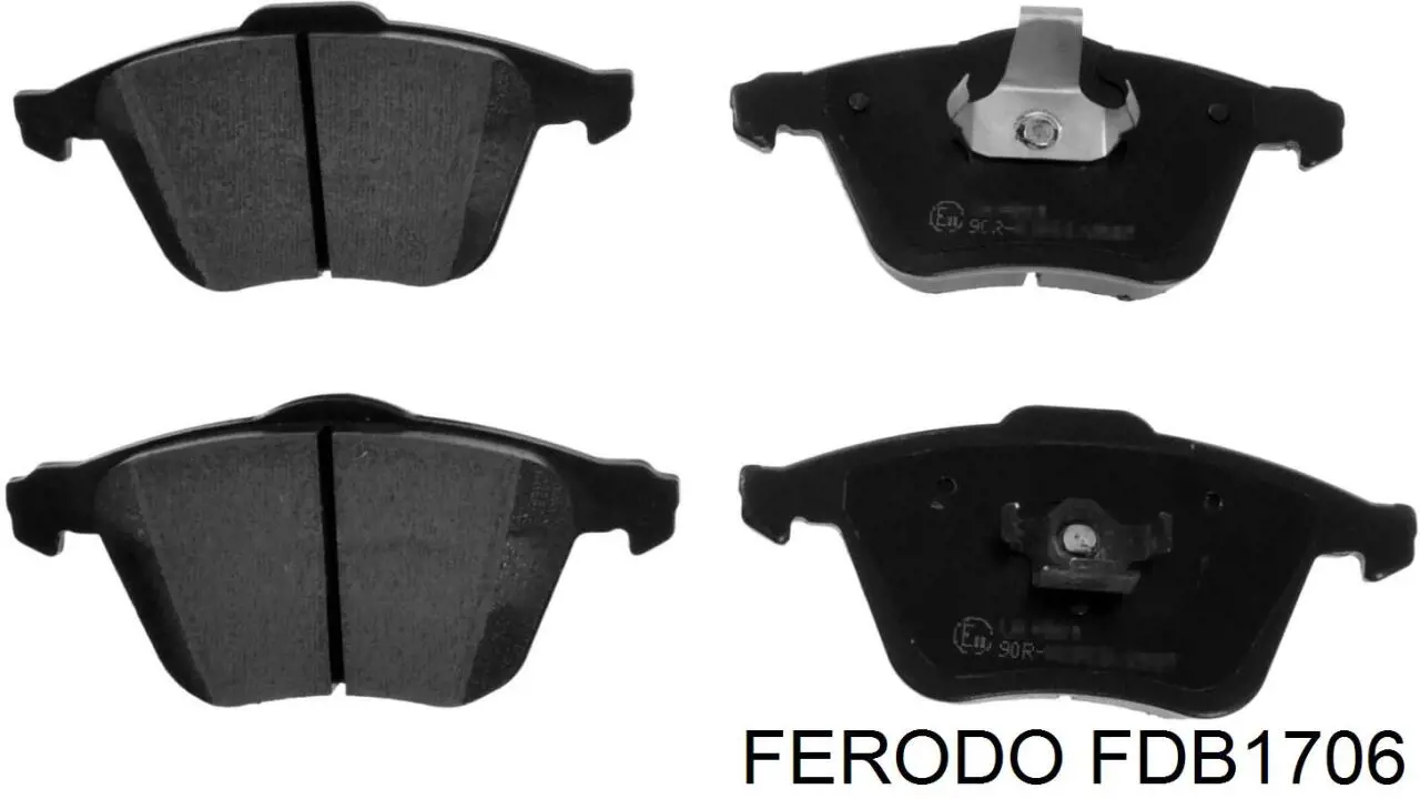 Comprar FDB1706 Ferodo Pastillas delanteras de freno