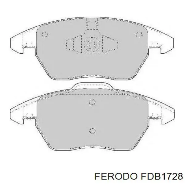 Pastillas de freno FDB1728 Ferodo