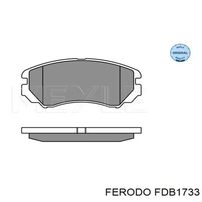 Pastillas de freno delanteras FERODO FDB1733