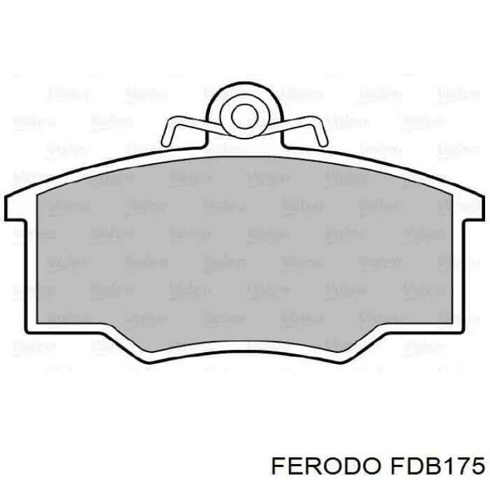 Pastillas de freno FDB175 Ferodo
