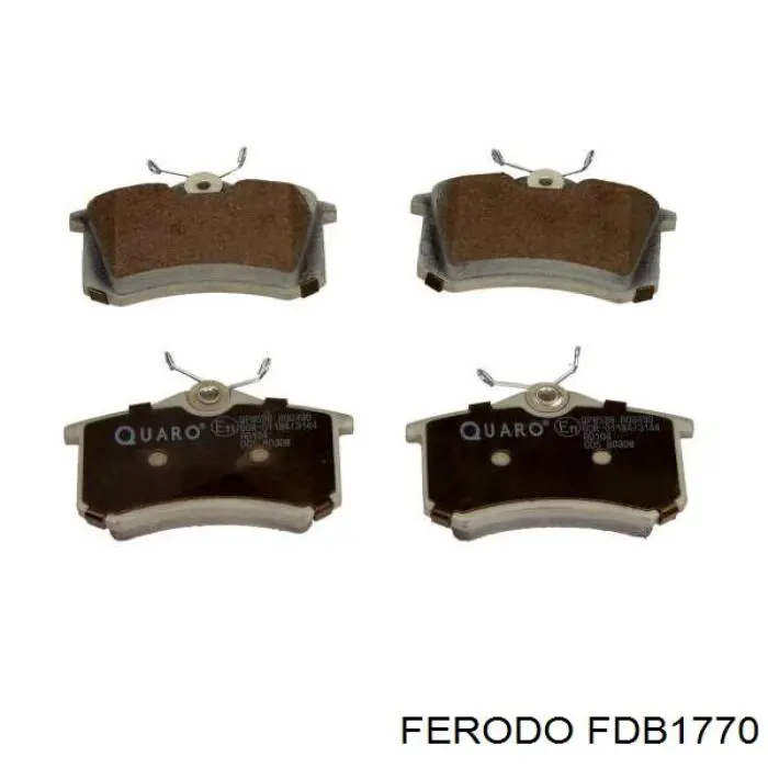 Pastillas de freno traseras Renault Scenic 1 JA0, JA1, FA0