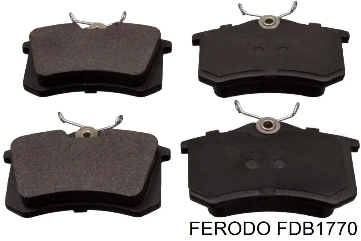 Pastillas de freno traseras Renault Scenic 1 JA0, JA1, FA0