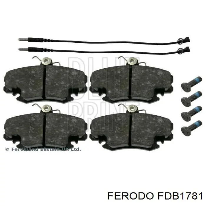 Comprar FDB1781 Ferodo Pastillas delanteras de freno