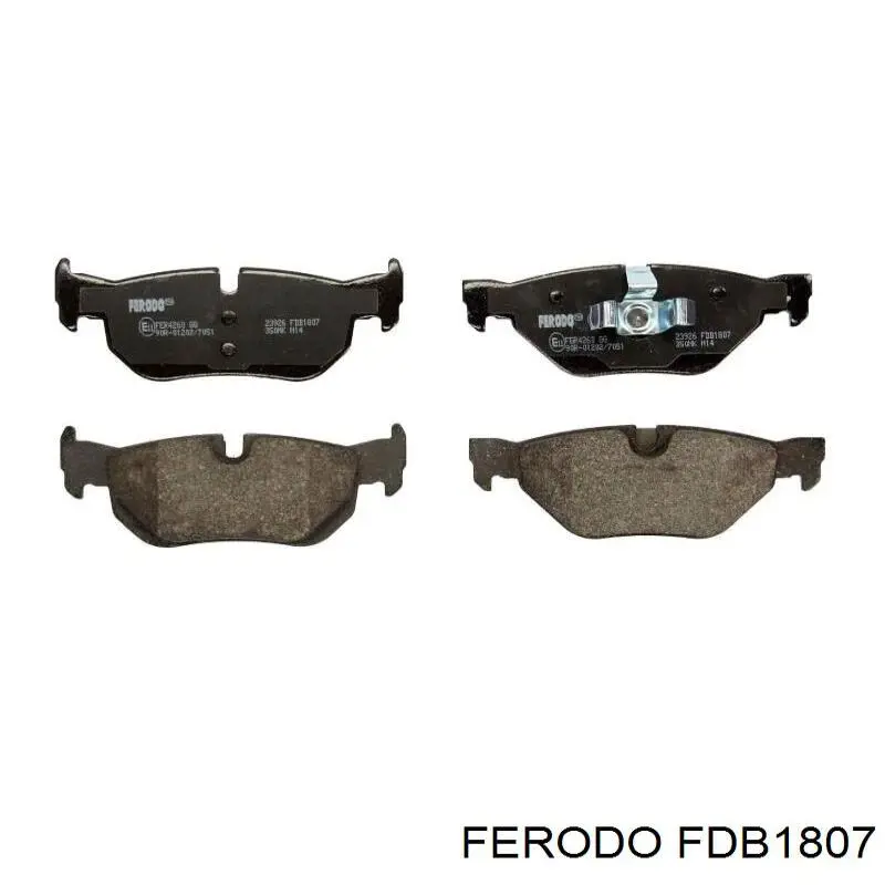 Pastillas traseras de freno Ferodo FDB1807 precio, desde 27,90 EUR