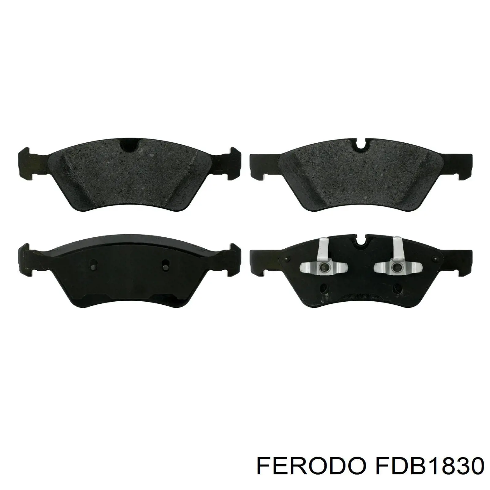 Pastillas de freno FDB1830 Ferodo