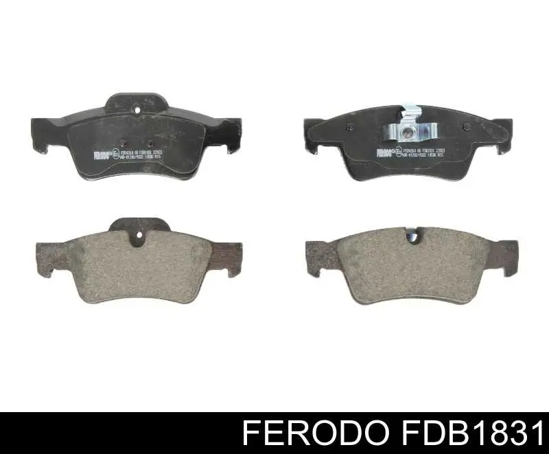 Comprar FDB1831 Ferodo Pastillas de freno traseras