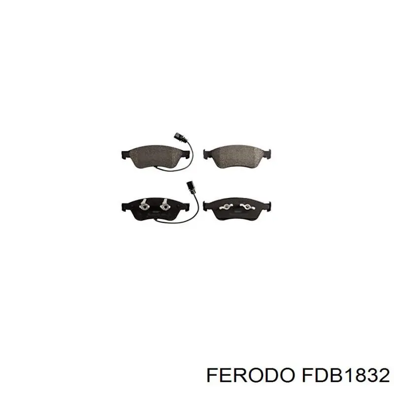 Comprar FDB1832 Ferodo Pastillas delanteras de freno