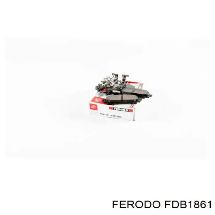 Pastillas de freno traseras Ferodo FDB1861