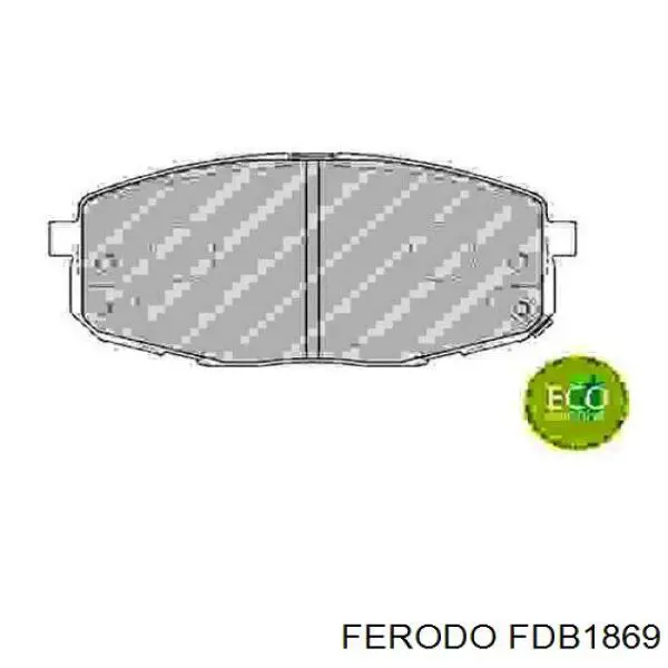 Pastillas de freno FDB1869 Ferodo