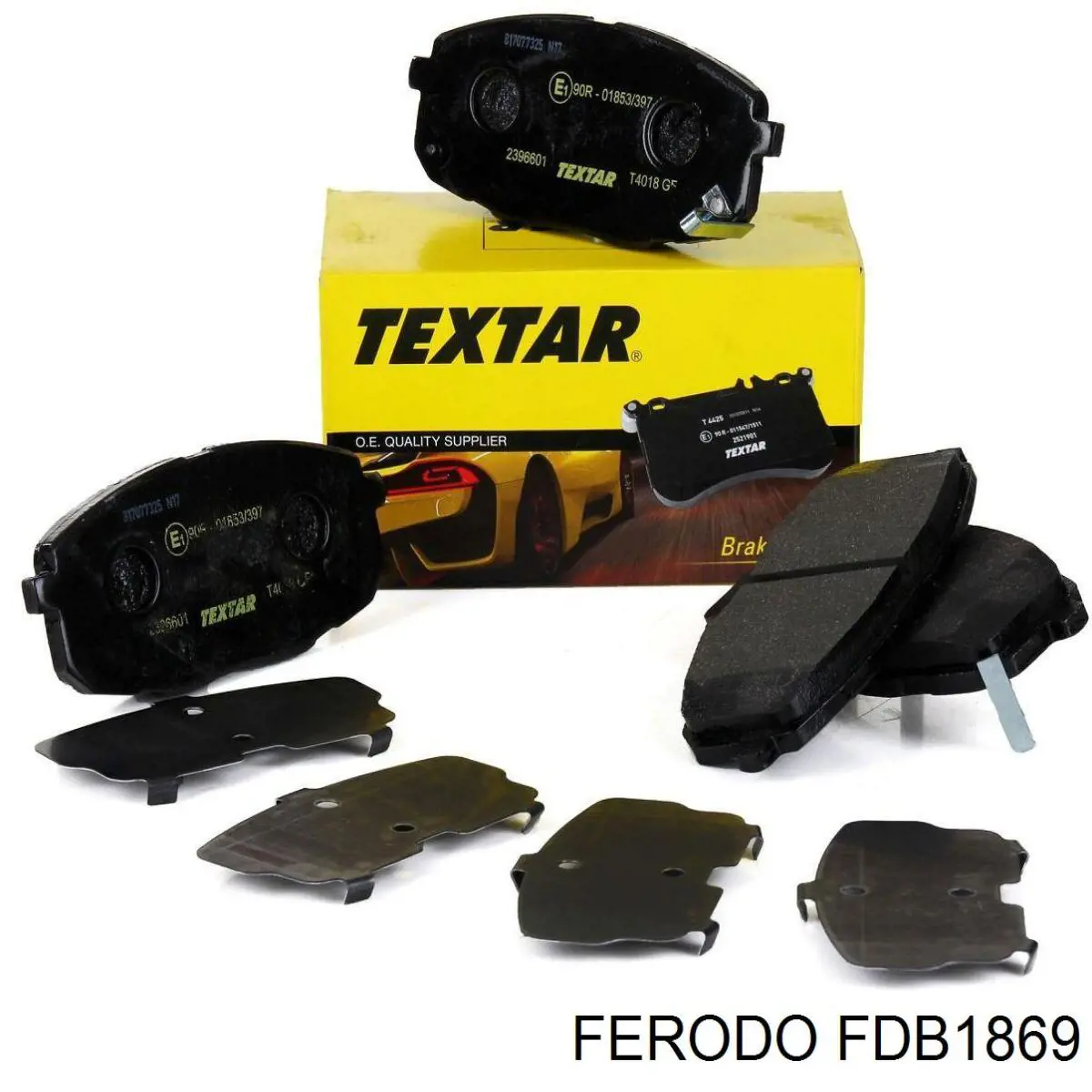 FDB1869 Ferodo Pastillas delanteras