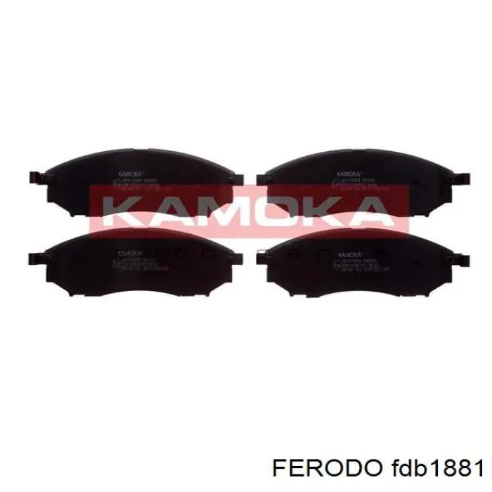 Pastillas de freno delanteras Nissan Navara D40M