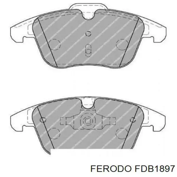Pastillas freno delanteras Ferodo FDB1897 precio, desde 29,51 EUR