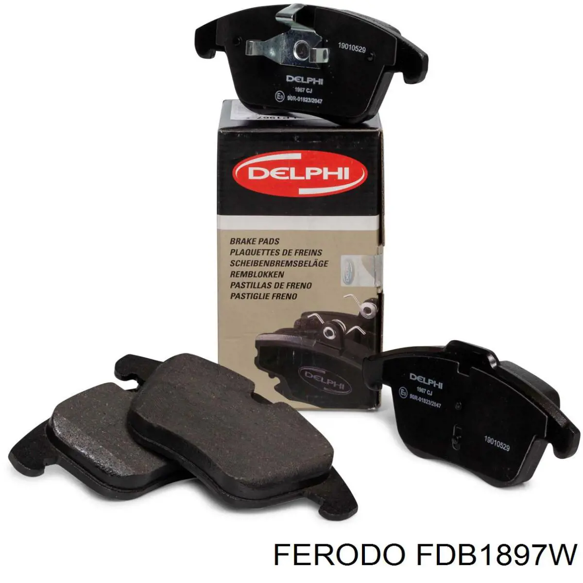 Comprar FDB1897W Ferodo Pastillas delanteras de freno