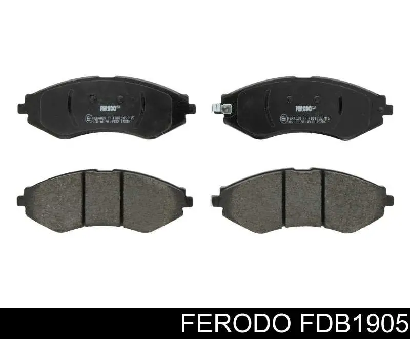 Comprar FDB1905 Ferodo Pastillas delanteras de freno