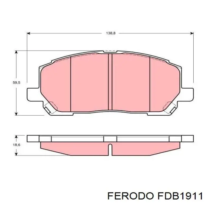 Pastillas de freno delanteras RX  SUV (2003-2008) original desde 32,97 €