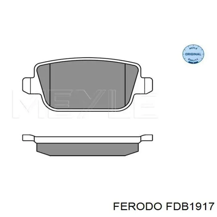 Comprar FDB1917 Ferodo Pastillas de freno traseras