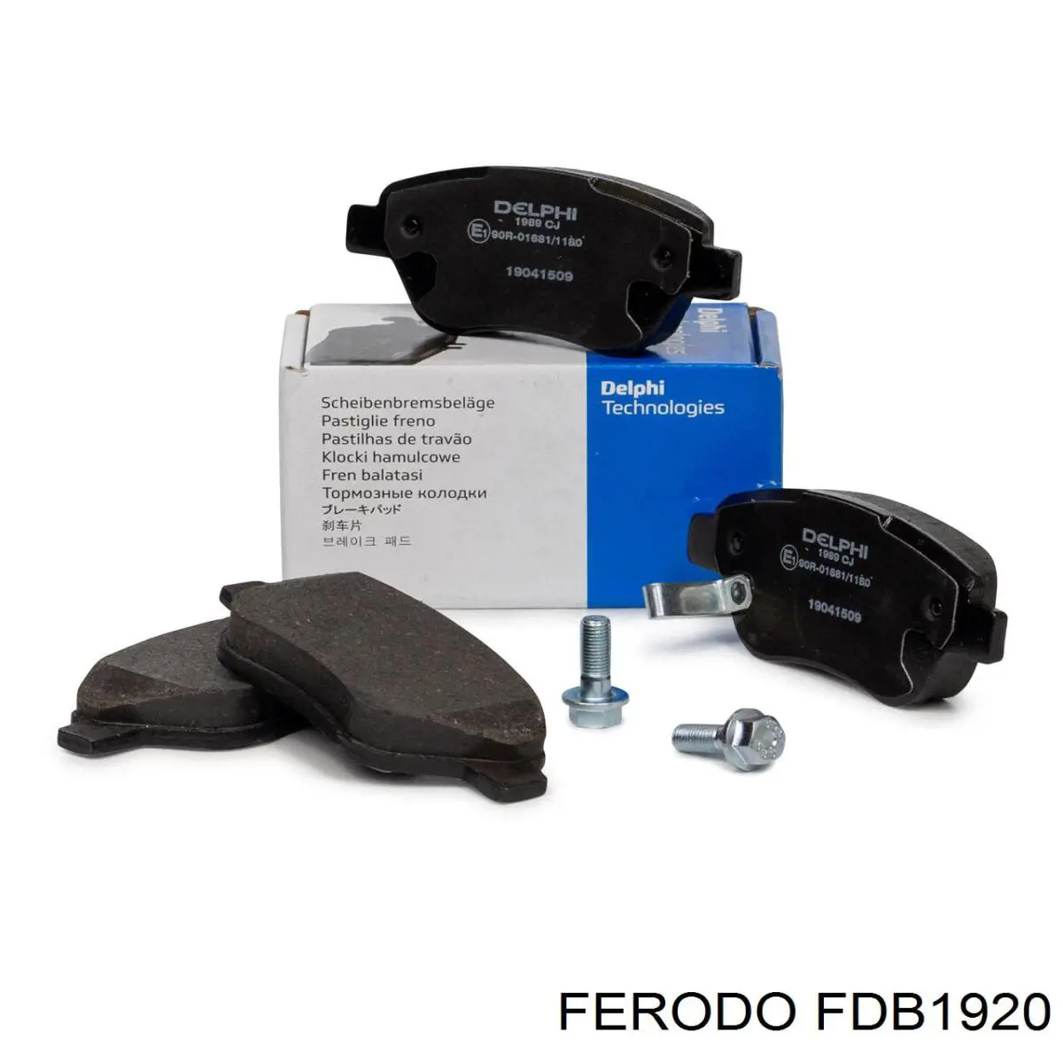 Comprar FDB1920 Ferodo Pastillas delanteras de freno