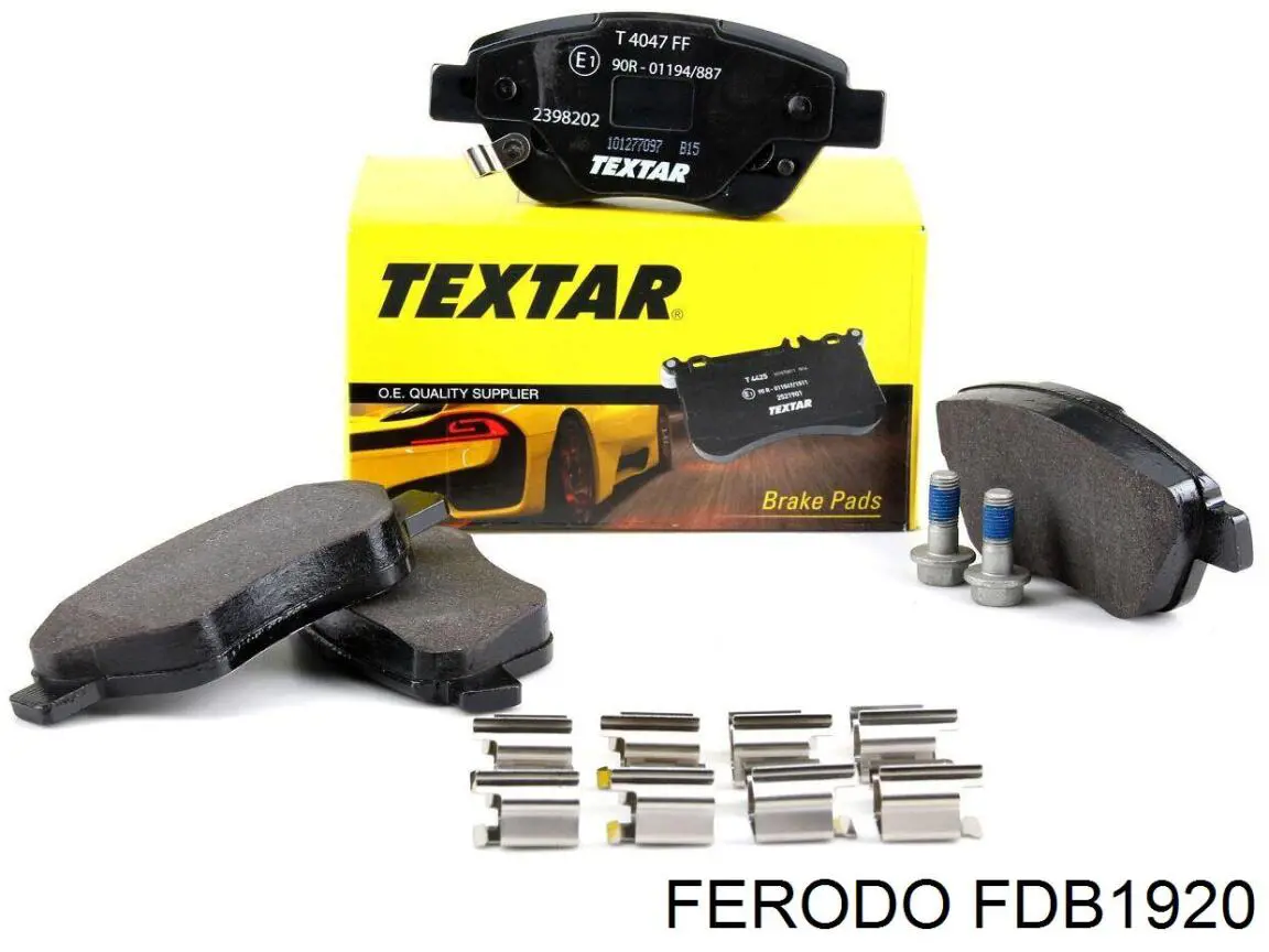 Pastillas de freno FDB1920 Ferodo