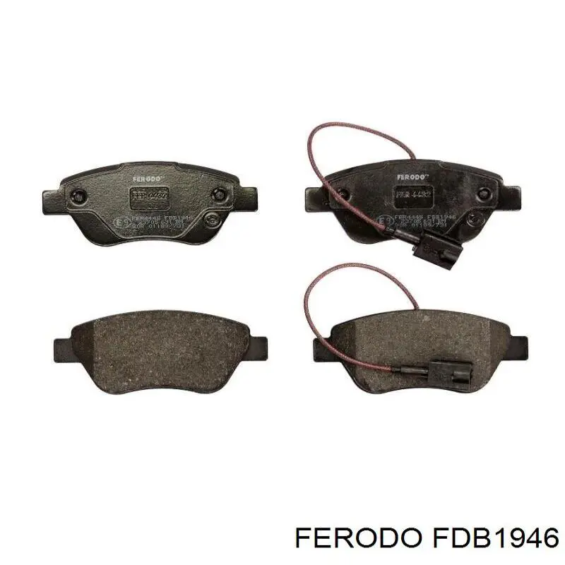 Comprar FDB1946 Ferodo Pastillas delanteras de freno