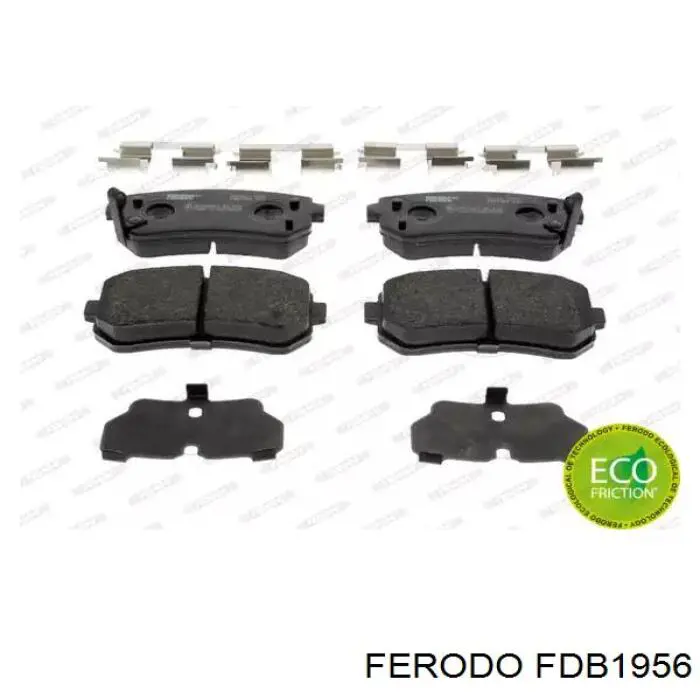Comprar FDB1956 Ferodo Pastillas de freno traseras