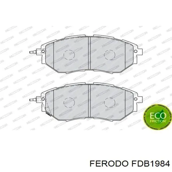 Pastillas freno delanteras Ferodo FDB1984 precio, desde 36,60 EUR