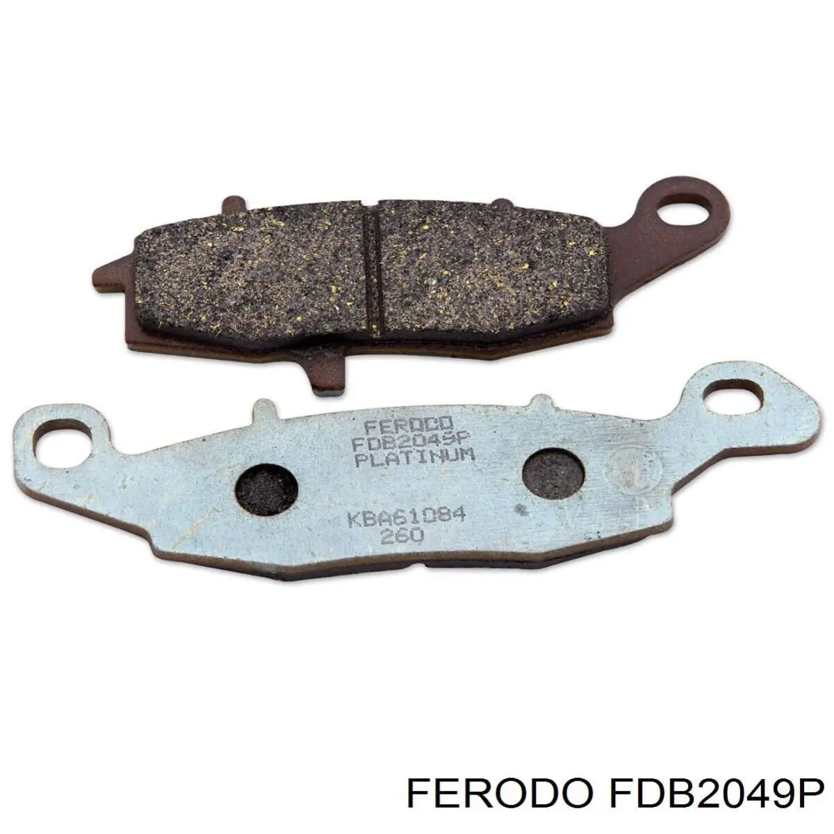 FDB2049P Ferodo pastillas de freno delanteras