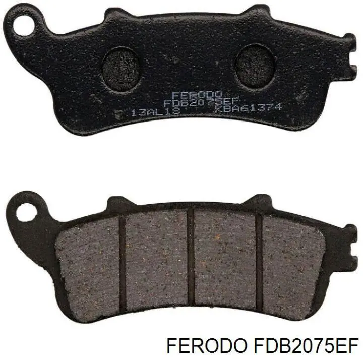 FDB2075EF Ferodo pastillas de freno delanteras