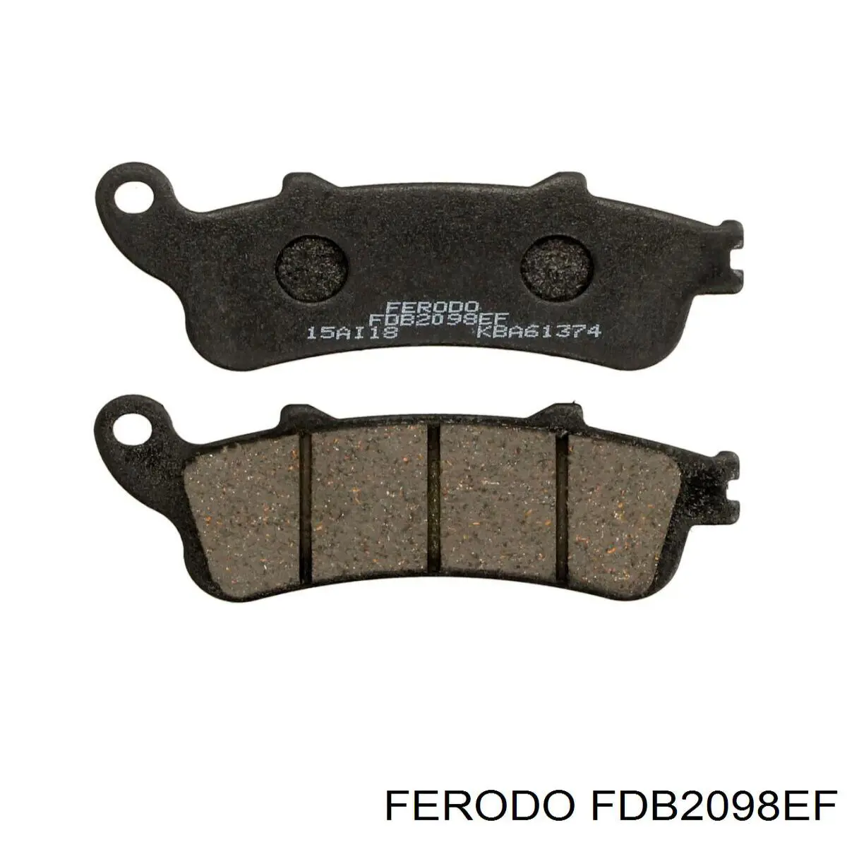 FDB2098P Ferodo pastillas de freno traseras