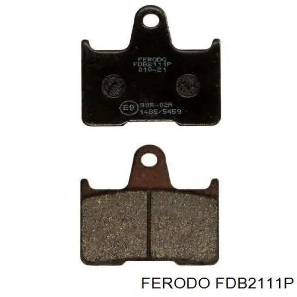 FDB2111P Ferodo pastillas de freno traseras