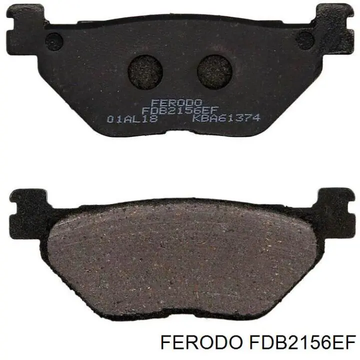 Pastillas traseras de freno Ferodo FDB2156P precio, desde 26,83 EUR
