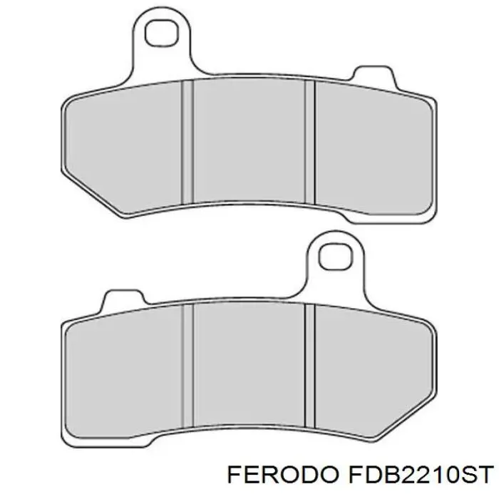 FDB2210P Ferodo