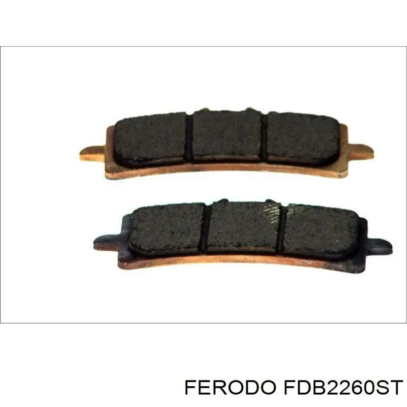 FDB 2218 Ferodo pastillas de freno delanteras